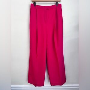 Marcella pink wide leg pants pleated M